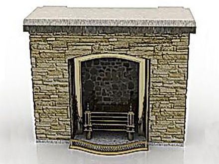 fireplace